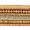 Metal Spacer Bead Bundle – 8 Strand Set | Approx. 3000 Brass, Copper & Silver-Color Heishi, Donut & Round Beads | Top-Selling Styles for Jewelry Making & Crafts